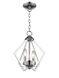 Prism 2 Light 11 inch Polished Chrome Convertible Mini Chandelier/Ceiling Mount Ceiling Light