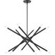Soho 12 Light 28 inch Scandinavian Gray Chandelier Ceiling Light 