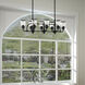 Lawrenceville 8 Light 21 inch Black Chandelier Ceiling Light