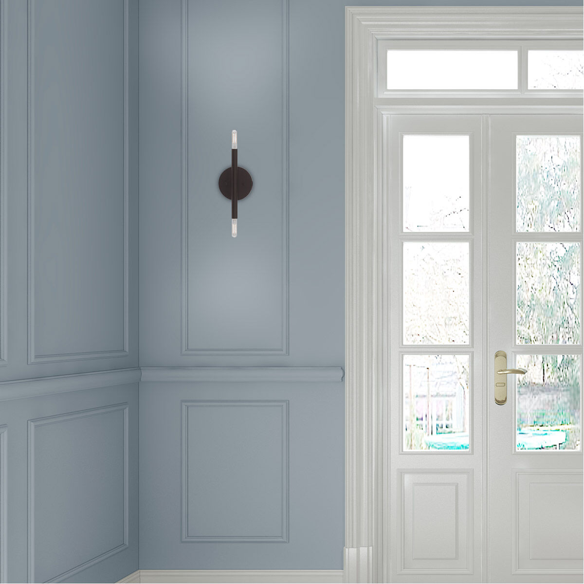 Copenhagen 2 Light 5 inch Bronze ADA ADA Wall Sconce Wall Light