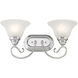 Coronado 2 Light 18.5 inch Polished Chrome Bath Vanity Wall Light