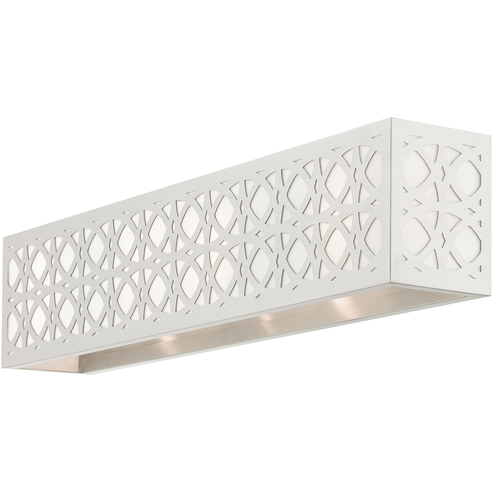 Calinda 4 Light 24 inch Brushed Nickel ADA Vanity Sconce Wall Light