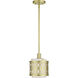 Vistaview 1 Light 7.25 inch Soft Gold Mini Pendant Ceiling Light