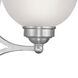 Somerset 3 Light 20 inch Brushed Nickel Chandelier Ceiling Light