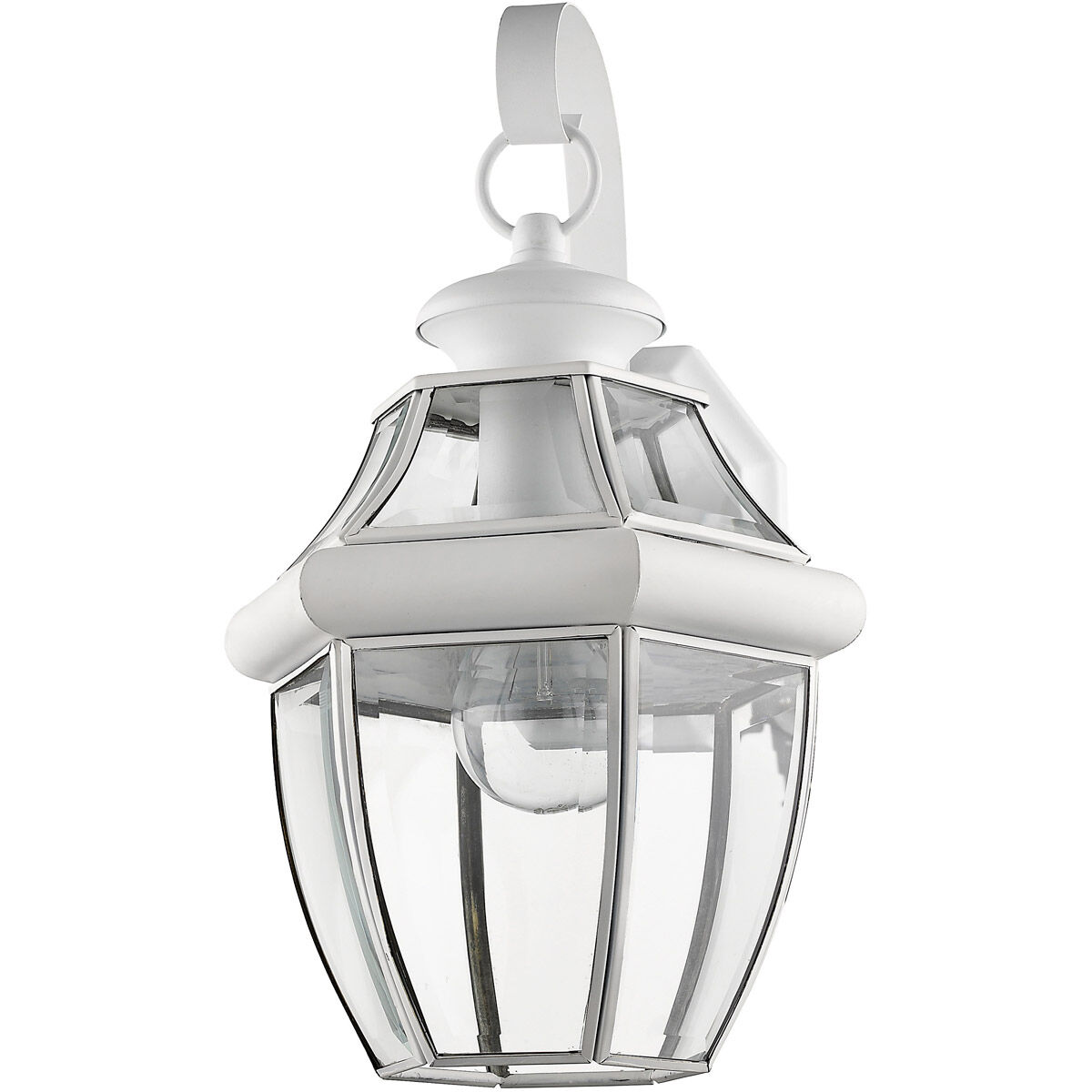 Monterey 1 Light 13 inch White Outdoor Wall Lantern