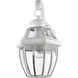 Monterey 1 Light 13 inch White Outdoor Wall Lantern