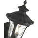 Oxford 1 Light 19 inch Textured Black Outdoor Wall Lantern
