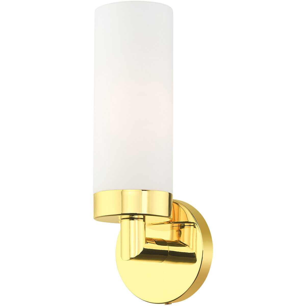 Aero 1 Light 4 inch Polished Brass ADA ADA Single Sconce Wall Light