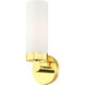 Aero 1 Light 4 inch Polished Brass ADA ADA Single Sconce Wall Light