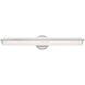 Visby LED 4 inch Polished Chrome ADA Bath Vanity Wall Light 