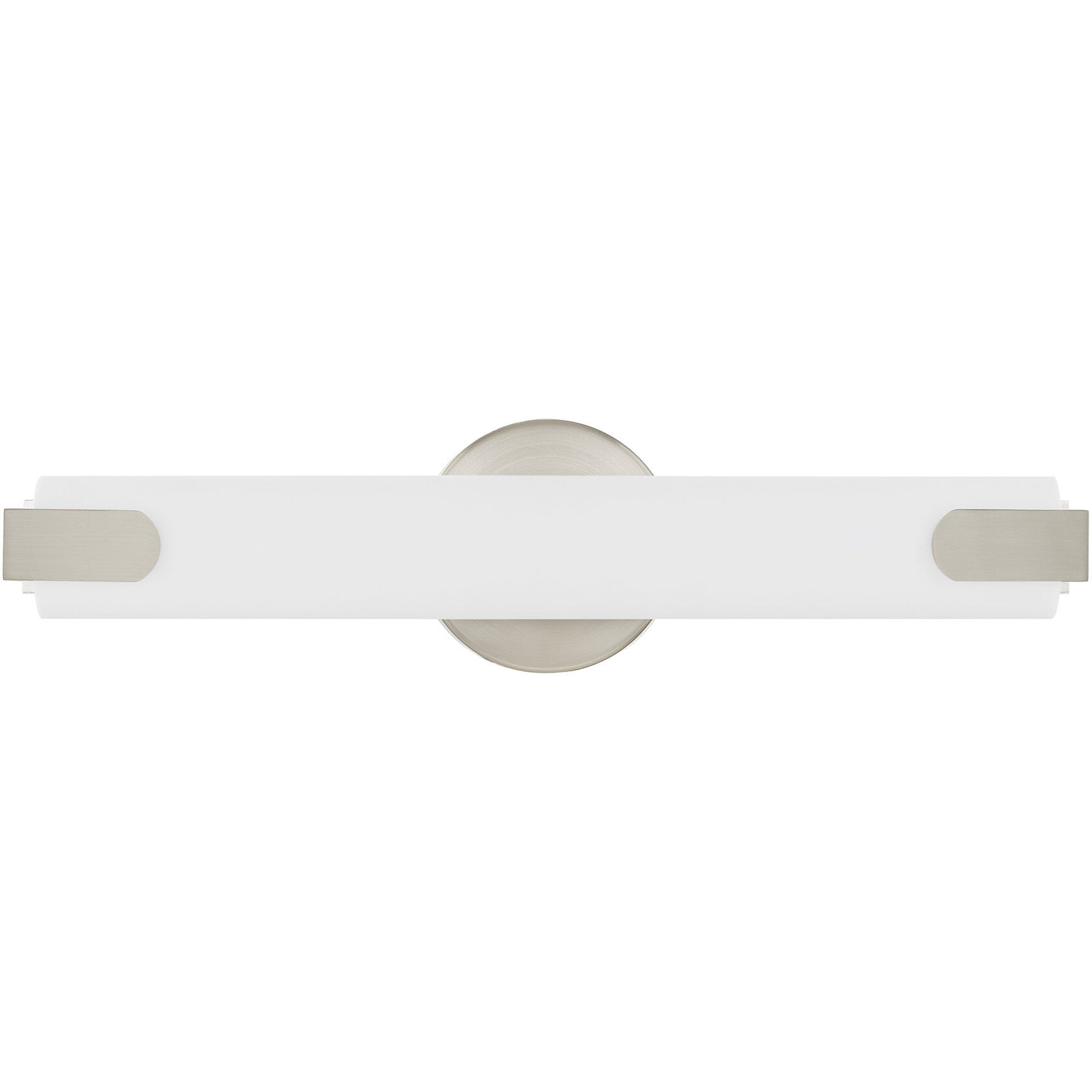 Lund LED 4 inch Brushed Nickel ADA Bath Vanity Wall Light