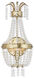 Valentina 1 Light 8 inch Hand Applied Winter Gold ADA Wall Sconce Wall Light