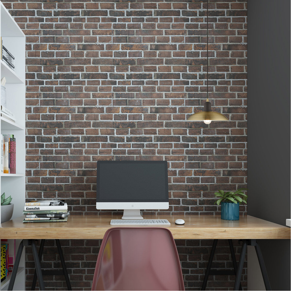 Allison 1 Light 12.5 inch Antique Brass Mini Pendant Ceiling Light