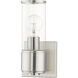 Quincy 1 Light 4.75 inch Brushed Nickel ADA Wall Sconce Wall Light