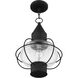 Newburyport 1 Light 20 inch Black Outdoor Post Top Lantern