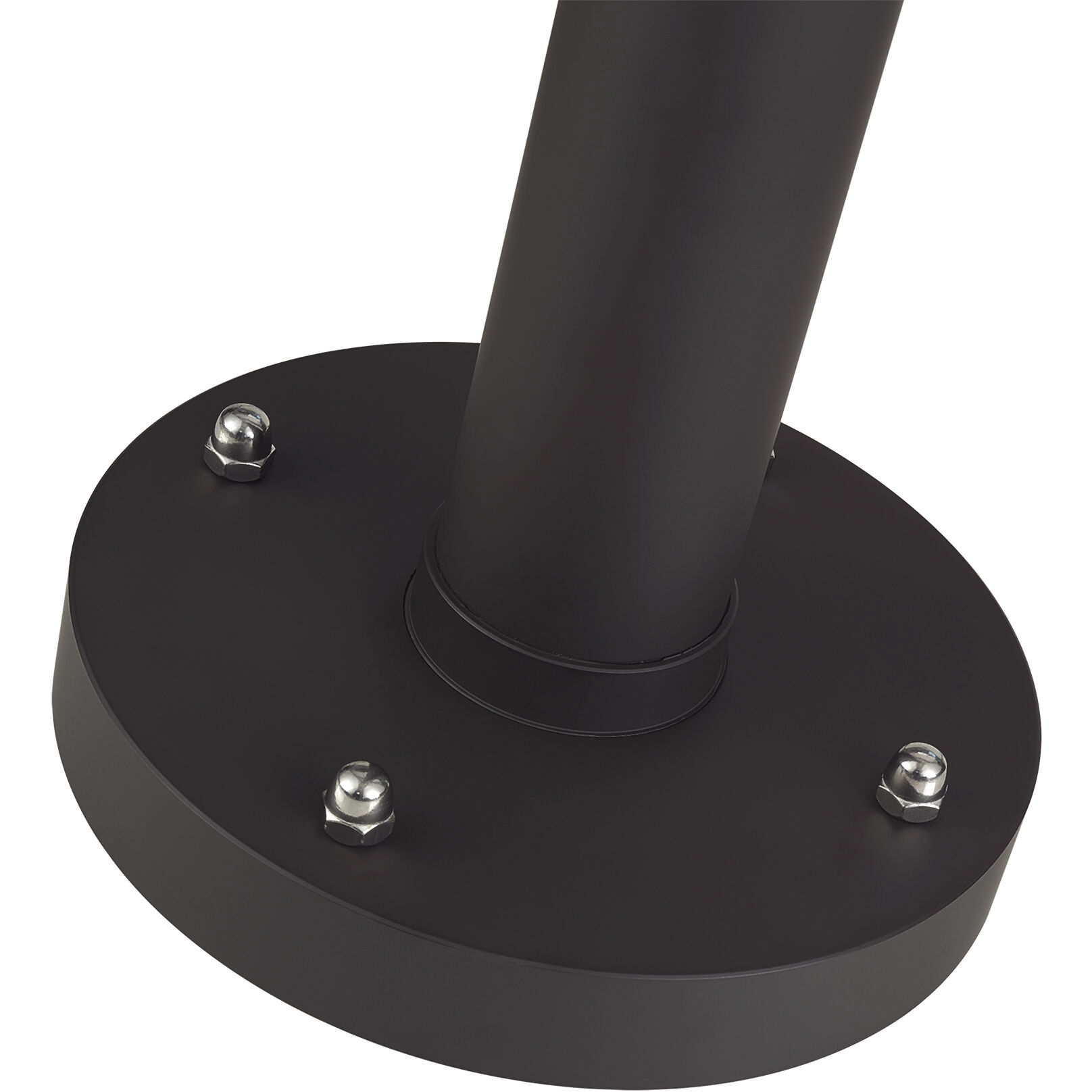 Nyack 3 Light 96.25 inch Bronze with Antique Brass Accents Outdoor 3 Head Post Light