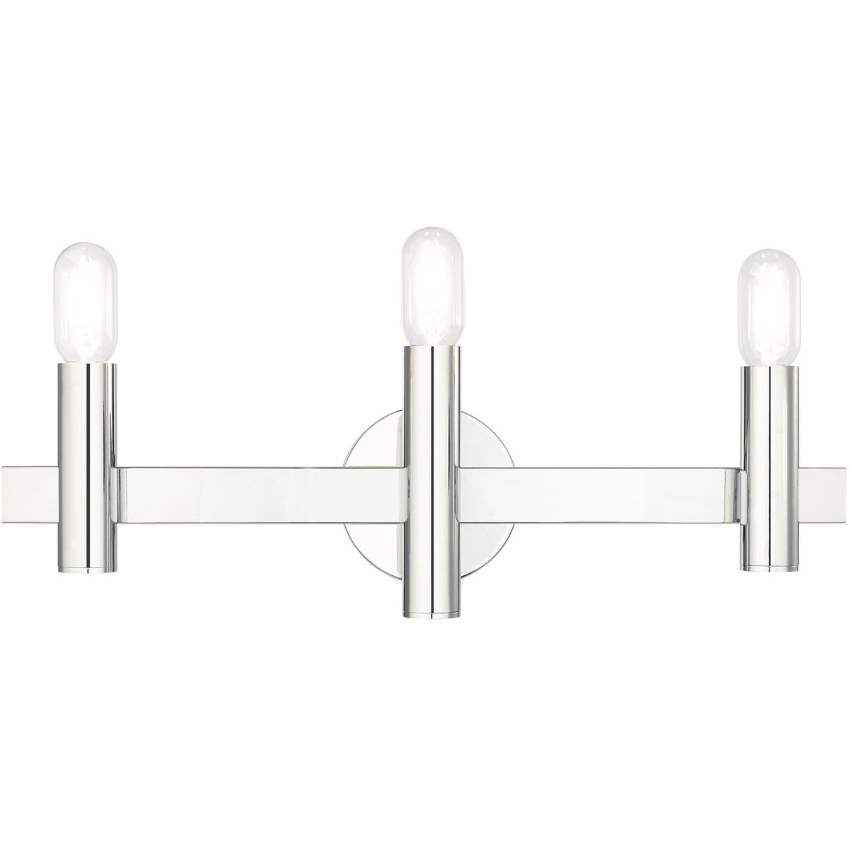 Helsinki 3 Light 24 inch Polished Chrome Vanity Sconce Wall Light