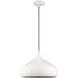 Allison 1 Light 14 inch Shiny White Mini Pendant Ceiling Light