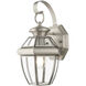 Monterey 1 Light 13 inch Brushed Nickel Outdoor Wall Lantern