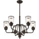 Lawrenceville 6 Light 26 inch Bronze Chandelier Ceiling Light