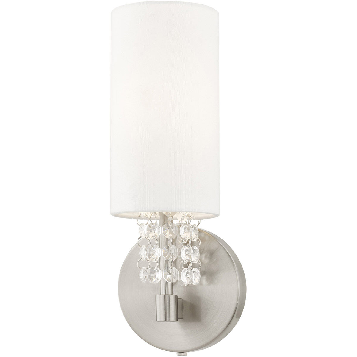 Carlisle 1 Light 5 inch Brushed Nickel ADA ADA Wall Sconce Wall Light