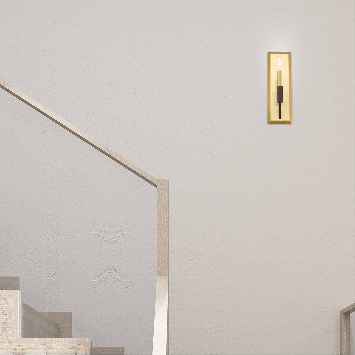 Beckett 1 Light 5 inch Satin Brass & Bronze ADA ADA Wall Sconce Wall Light