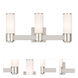 Weston 3 Light 22 inch Polished Nickel ADA Vanity Sconce Wall Light