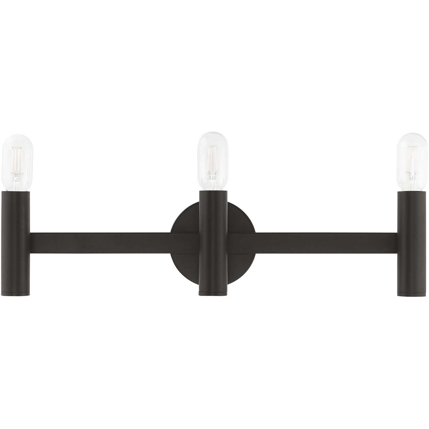 Copenhagen 3 Light 24 inch Bronze ADA Bath Vanity Wall Light
