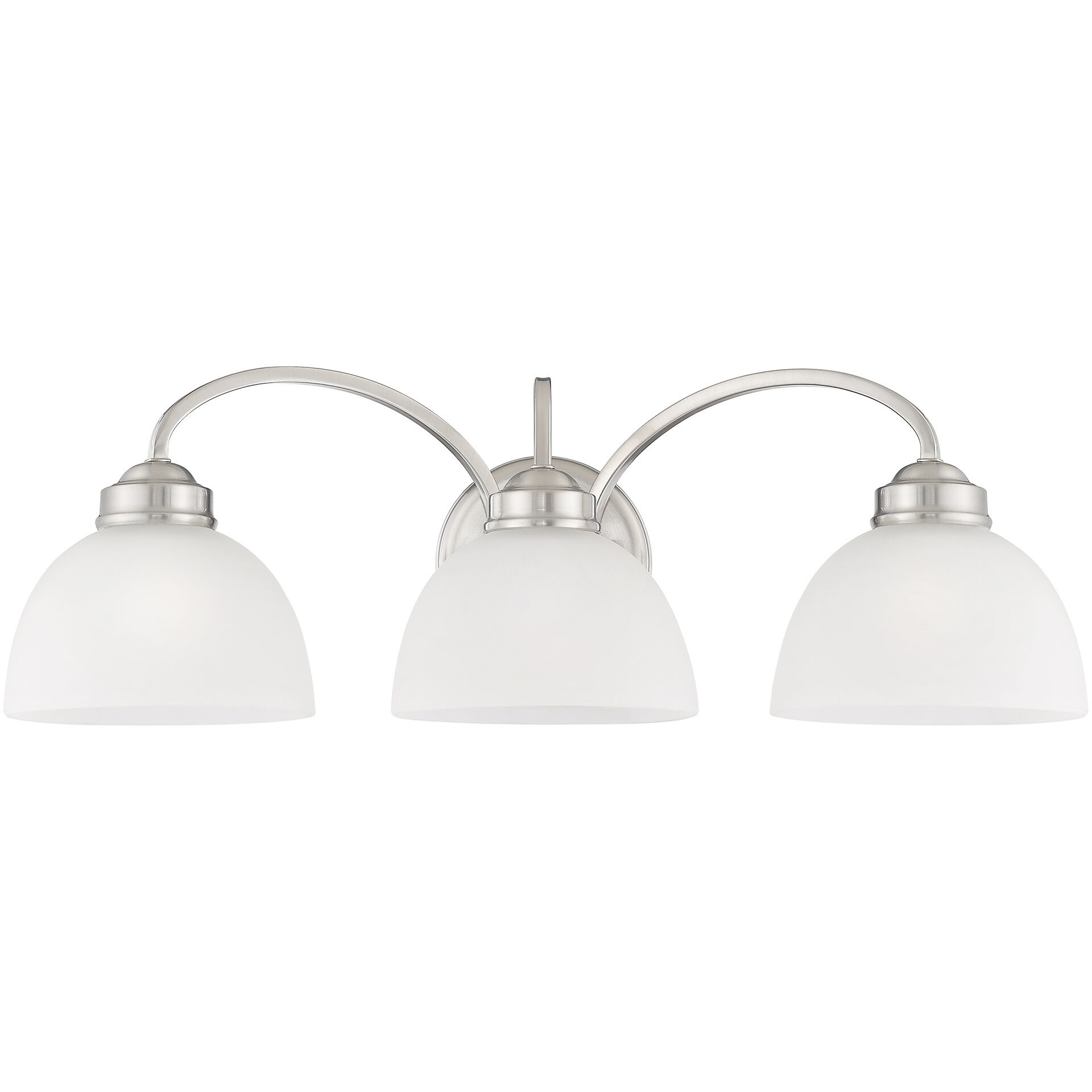 Somerset 3 Light 25 inch Brushed Nickel Bath Vanity Wall Light