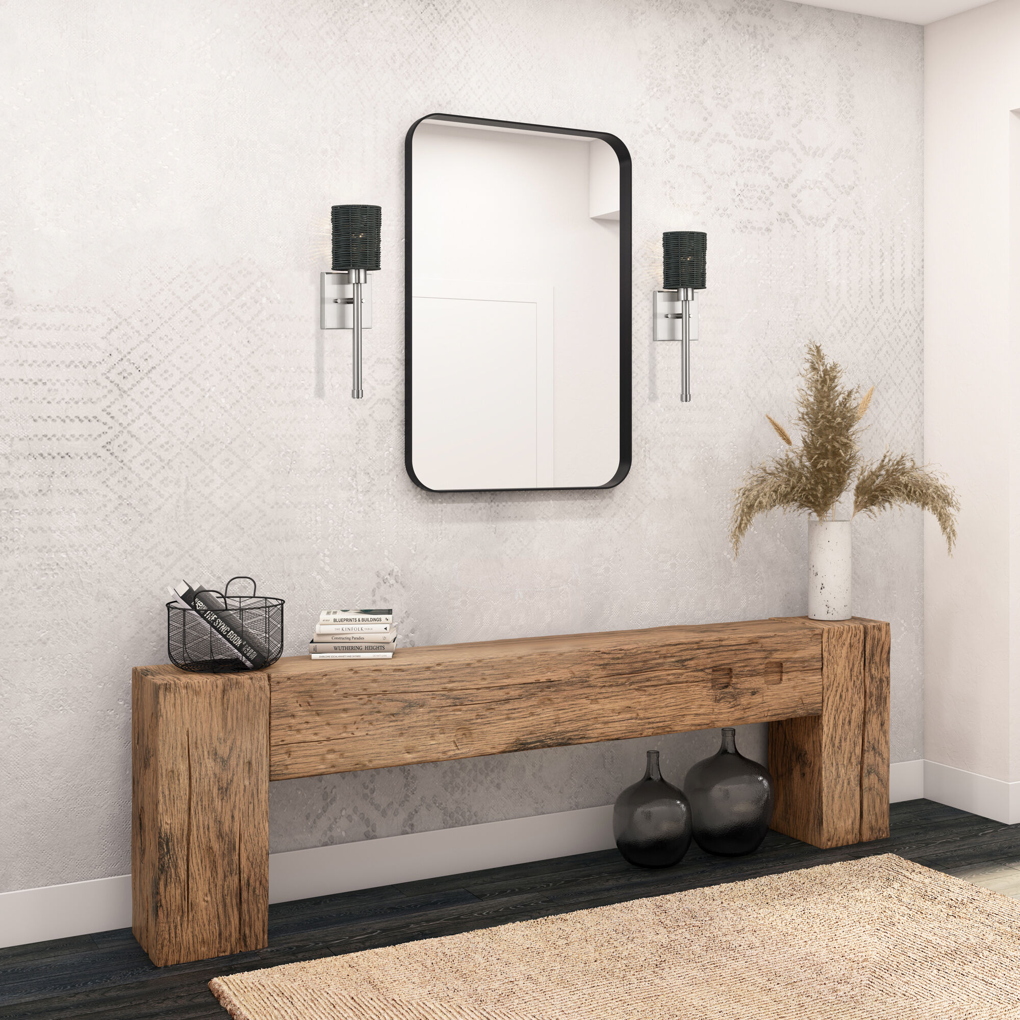 Weavington Wall Sconce Wall Light, Single