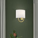 Stratton 1 Light 9 inch Soft Gold ADA Wall Sconce Wall Light