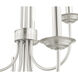Estate 9 Light 30 inch Brushed Nickel Chandelier Ceiling Light