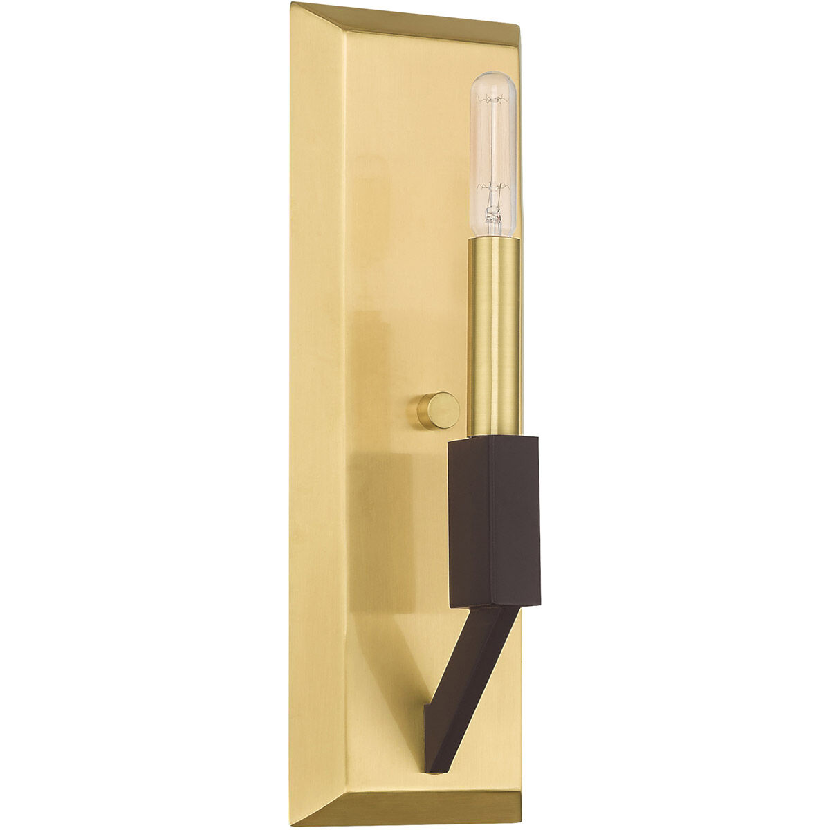 Beckett 1 Light 5 inch Satin Brass & Bronze ADA ADA Wall Sconce Wall Light