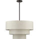 Manorwood 5 Light 28 inch English Bronze Pendant Chandelier Ceiling Light, Medium