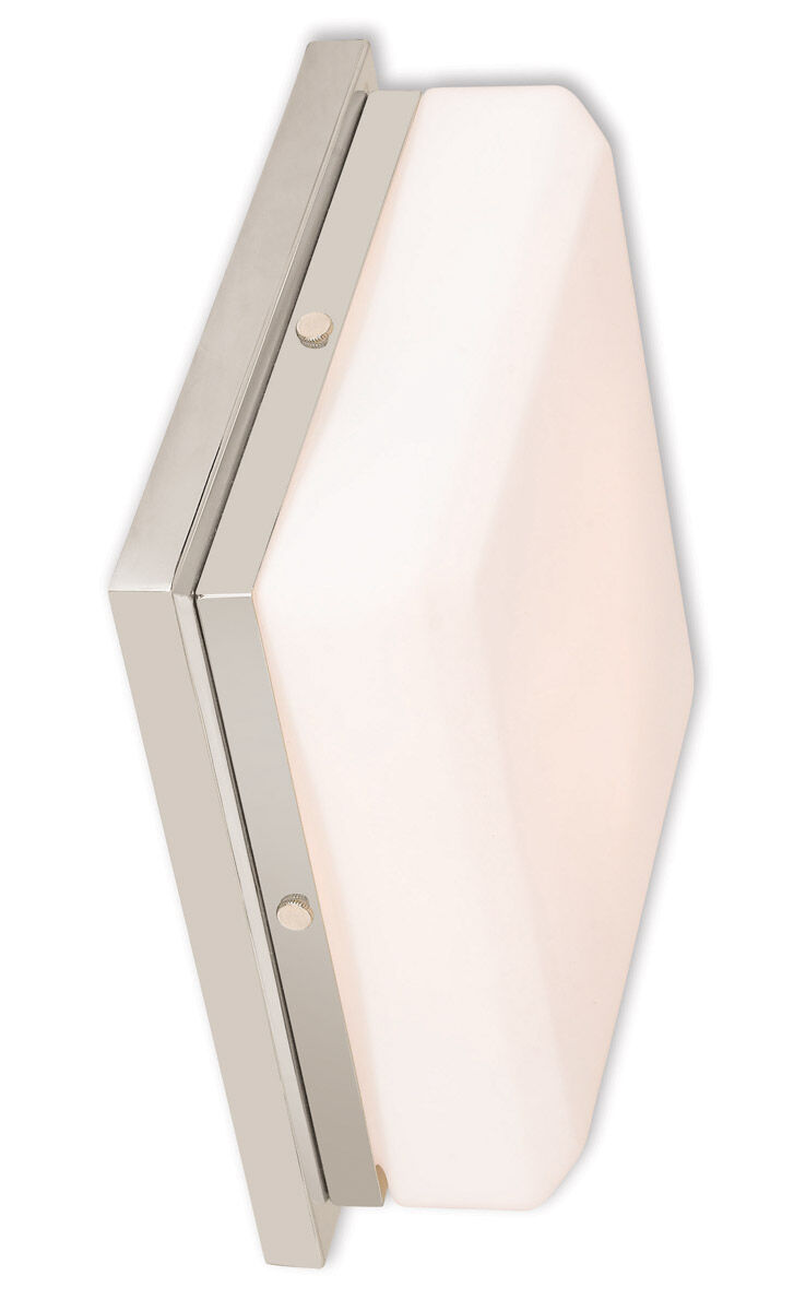 Allure 3 Light 11 inch Polished Nickel ADA ADA Wall Sconce/Ceiling Mount Wall Light