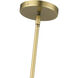 Brynhurst 1 Light 5.13 inch Natural Brass Mini Pendant Ceiling Light