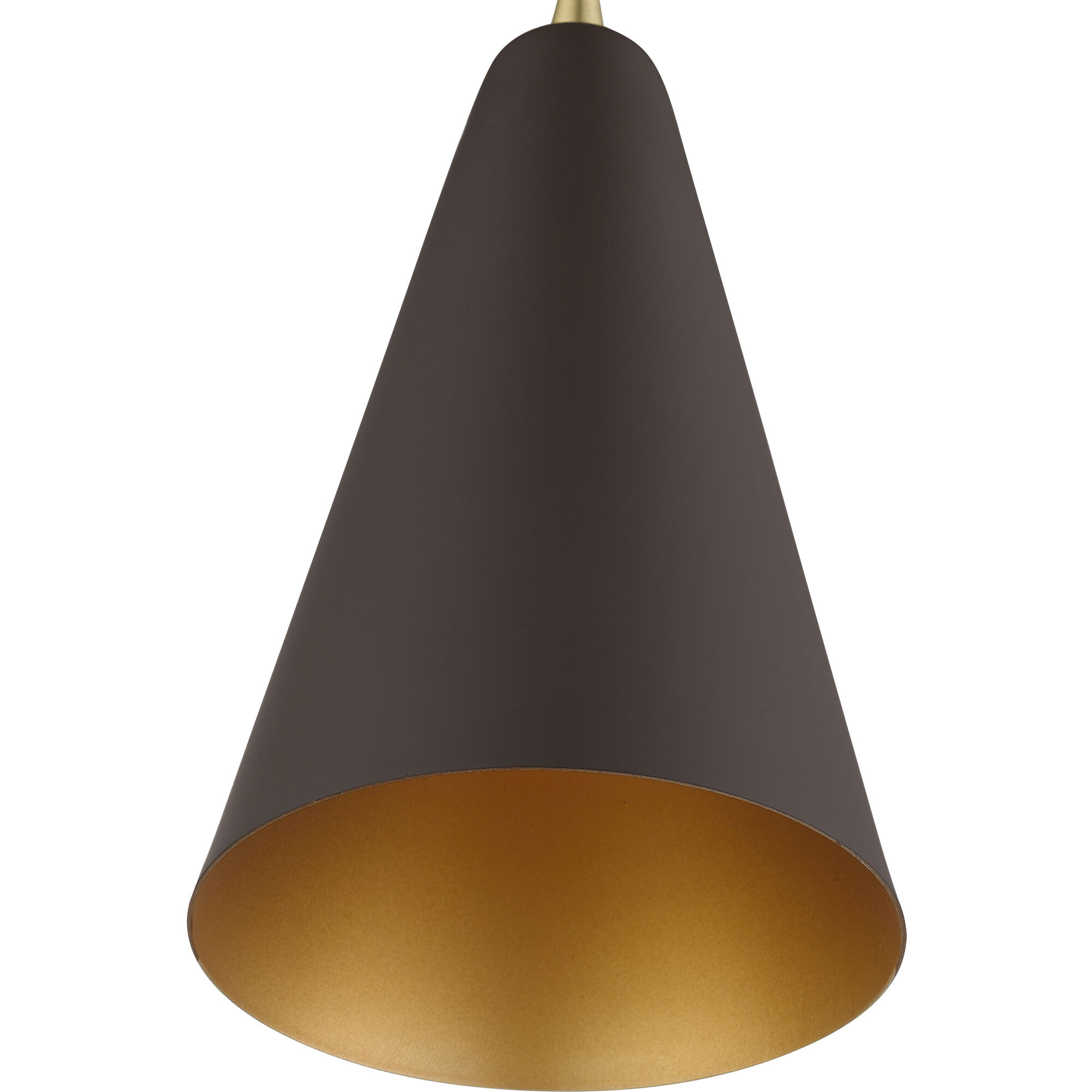 Dulce 1 Light 7.38 inch Bronze with Antique Brass Accents Mini Pendant Ceiling Light