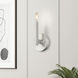 Copenhagen 1 Light 5.13 inch Brushed Nickel ADA Wall Sconce Wall Light, Single