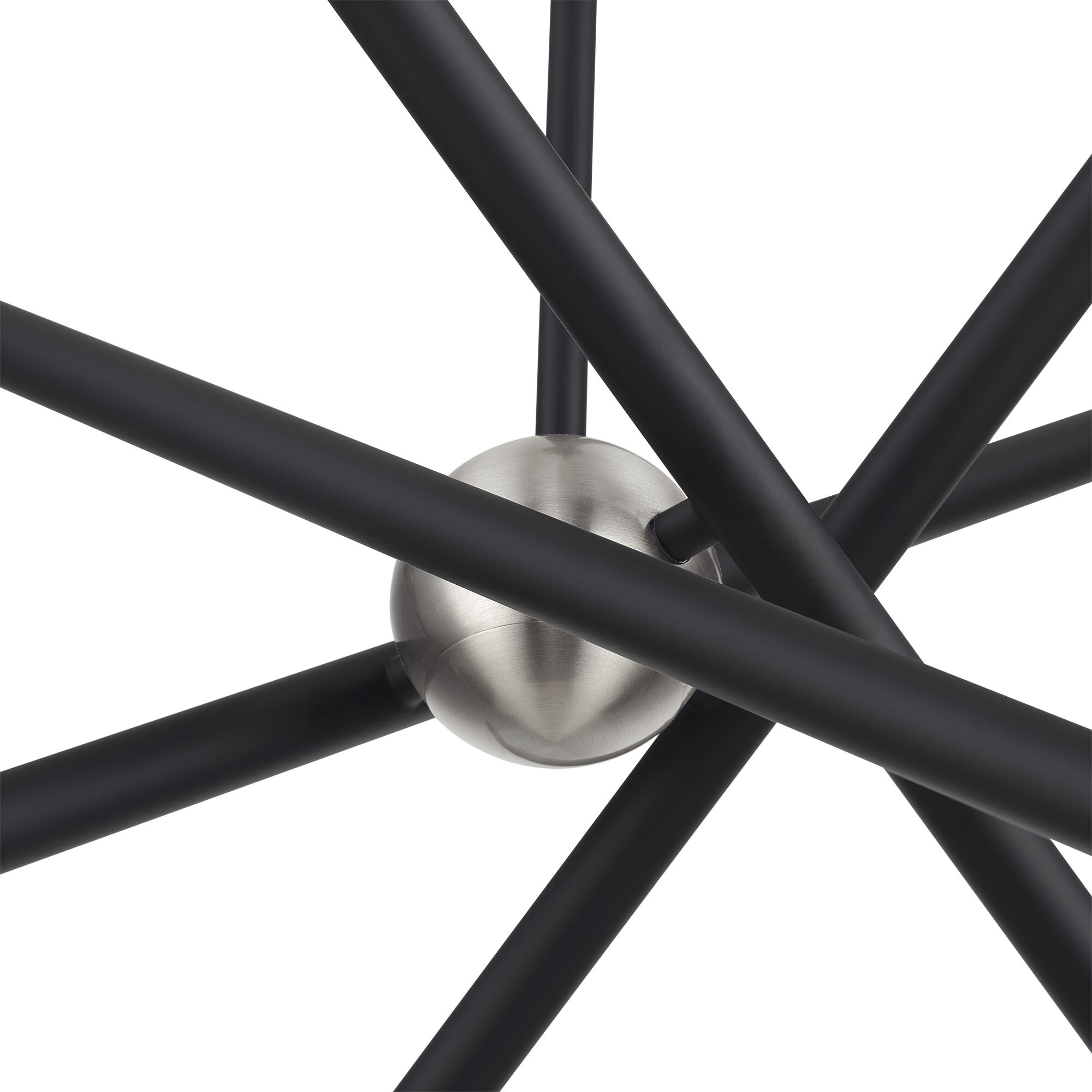 Soho 8 Light 24 inch Black Chandelier Ceiling Light