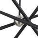 Soho 8 Light 24 inch Black Chandelier Ceiling Light