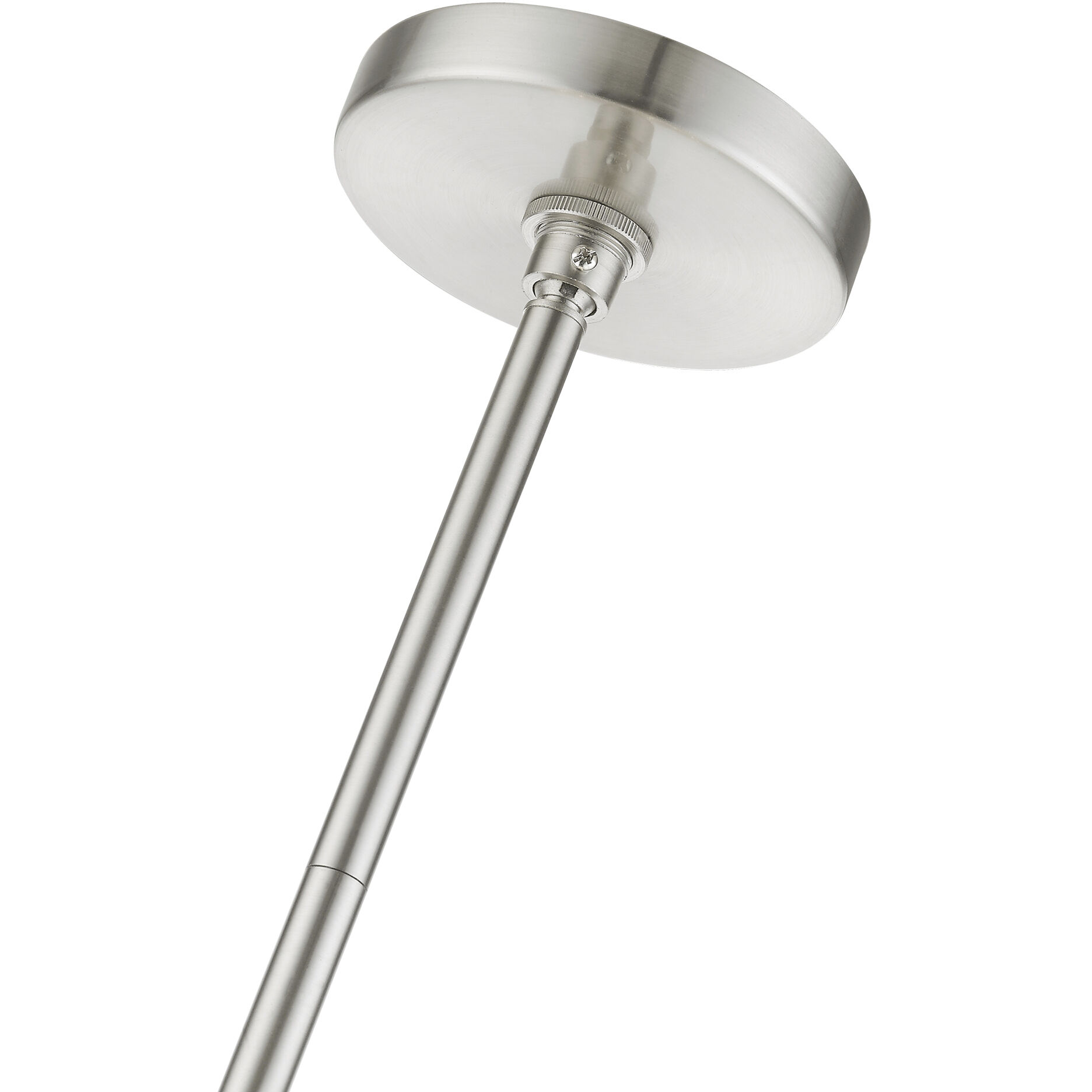 Uptown 8 Light 34 inch Brushed Nickel Foyer Chandelier Ceiling Light, Large