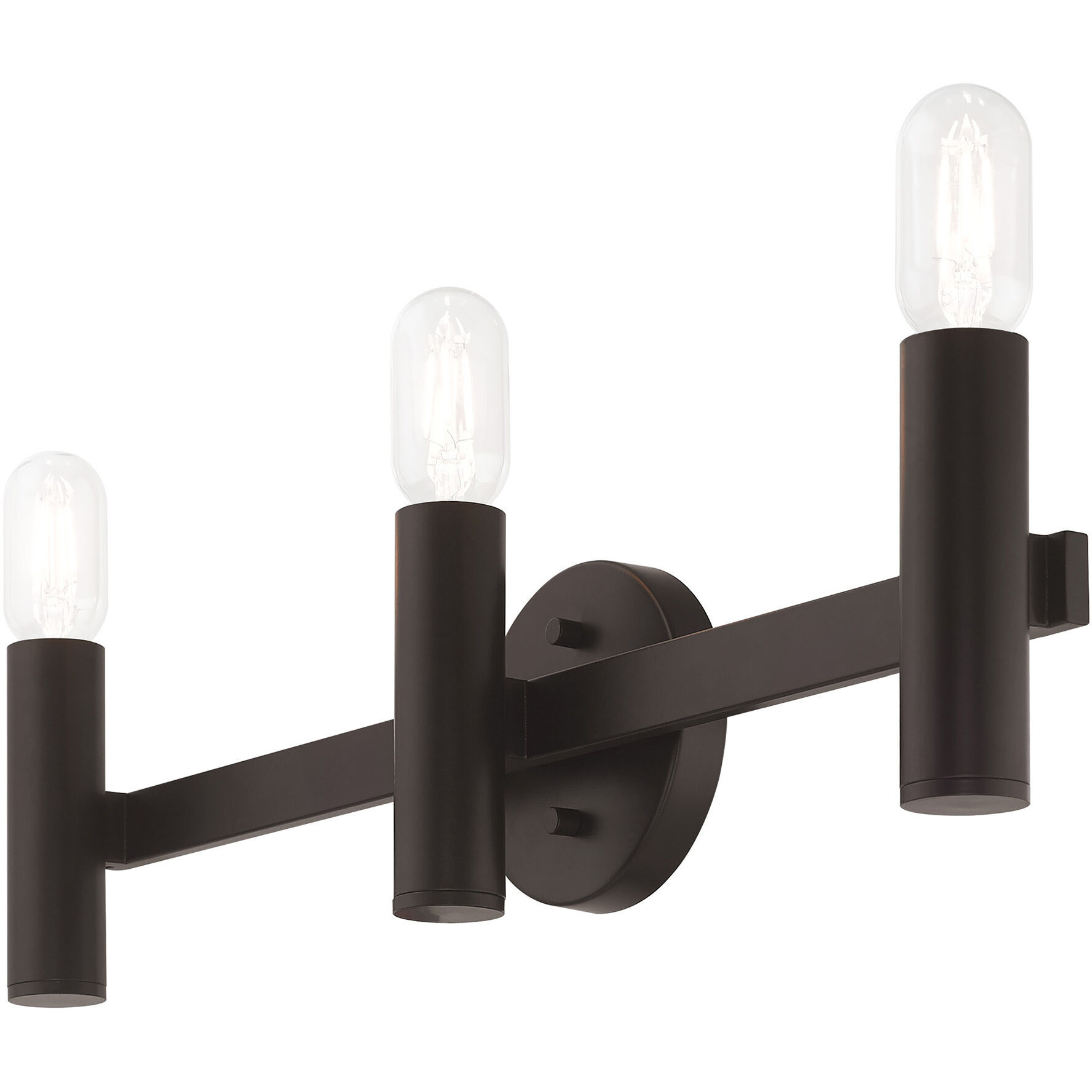 Copenhagen 3 Light 24 inch Bronze ADA Bath Vanity Wall Light