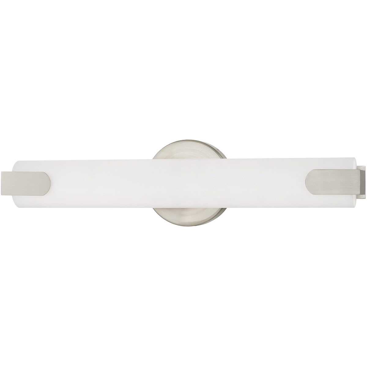 Lund LED 4 inch Brushed Nickel ADA Bath Vanity Wall Light
