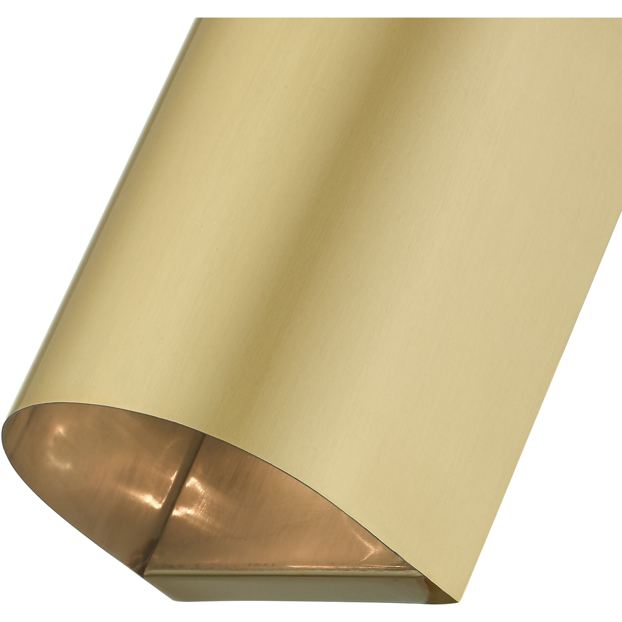 Bond 1 Light 7 inch Satin Gold Outdoor / Indoor Small Sconce, Small