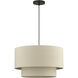 Bellingham 3 Light 20 inch Bronze Pendant Ceiling Light