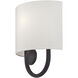 Stratton 1 Light 9 inch Bronze ADA Wall Sconce Wall Light