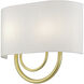 Stratton 2 Light 13 inch Soft Gold ADA Wall Sconce Wall Light