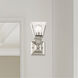 Mission 1 Light 5 inch Brushed Nickel Sconce Wall Light