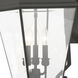 Exeter 3 Light 28 inch Black Outdoor Wall Lantern