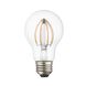 Allison LED A19 Pear E26 Medium Base 8.00 watt 3000K Filament LED Bulbs, Pack of 60